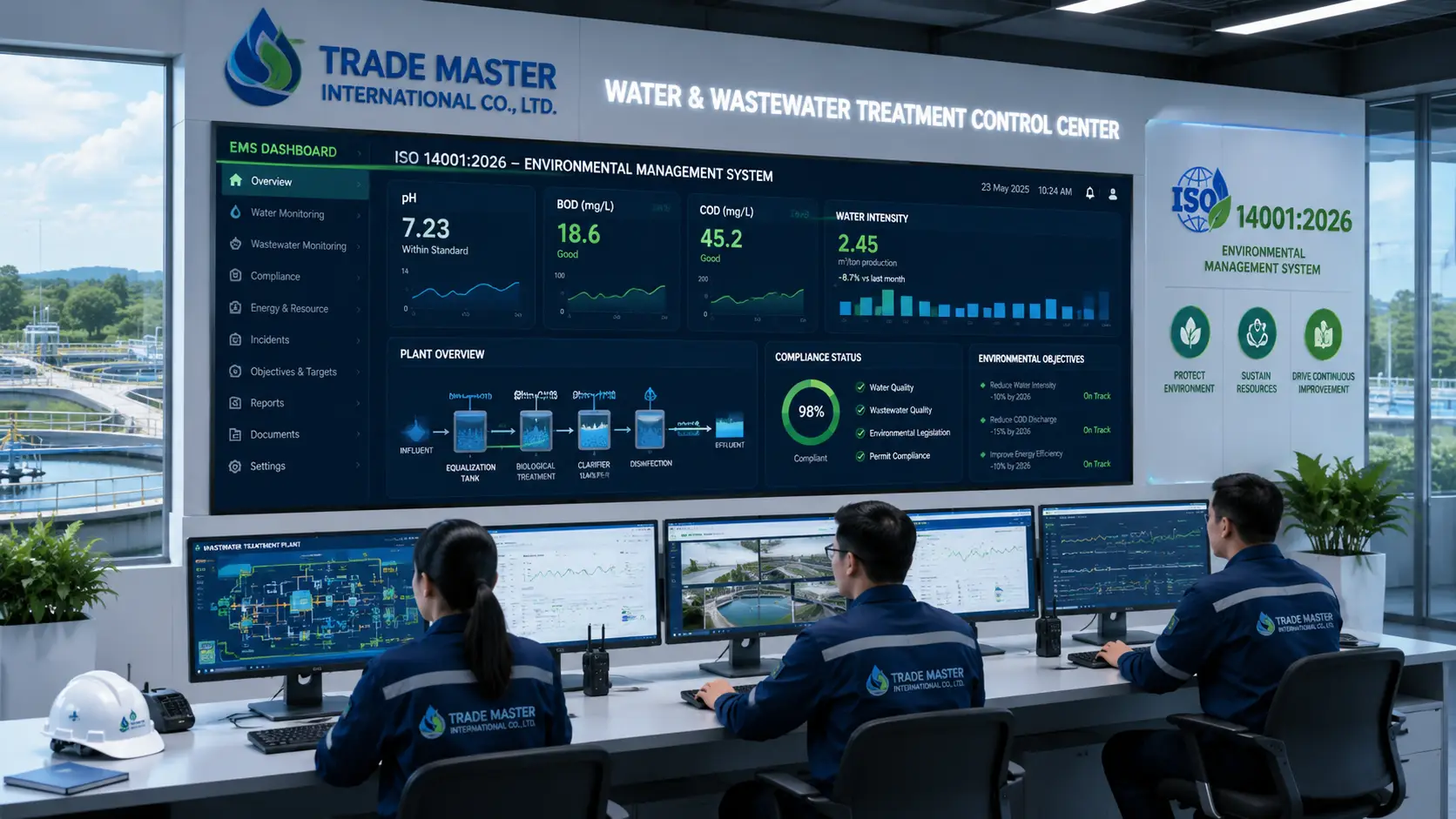 Water & Wastewater Control Room